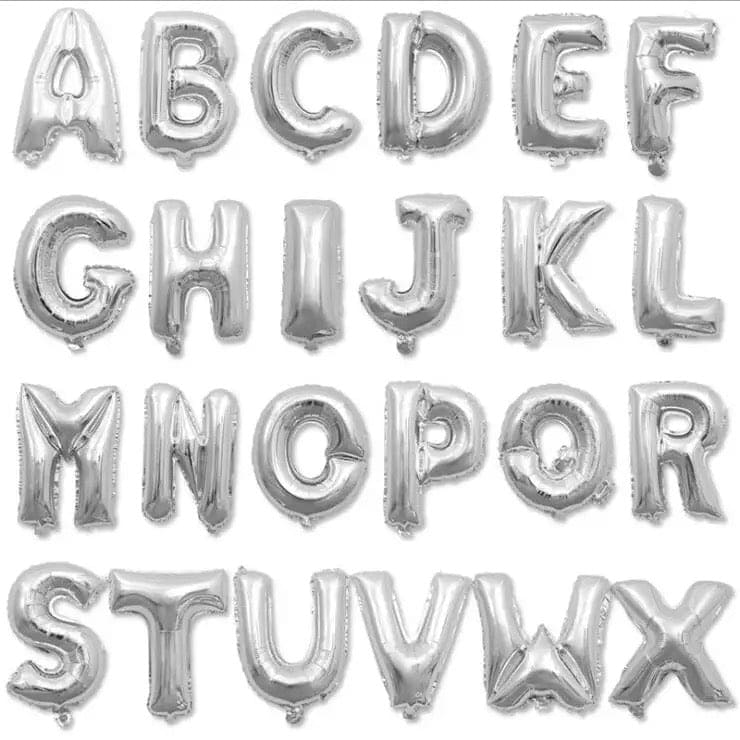 Foil Letters Balloons, Birthday Alphabets Foil Balloons, Customize Metallic Foil, Birthday Wedding Decor Wedding Supplies Foil Letters Balloons, Birthday Alphabets Foil Balloons, Customize Metallic Foil, Birthday Wedding Decor Wedding Supplies